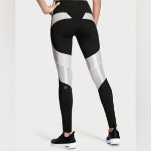 Victoria's Secret White and Black Knockout Tights